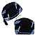 Gorro Cirúrgico, Anestesiologia, Seringa na Mão com Luva Azul, Preto - Imagem 6