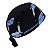 Gorro Cirúrgico, Anestesiologia, Seringa na Mão com Luva Azul, Preto - Imagem 4