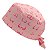 Gorro Cirúrgico, Mamas Contorno Traços Rosa, Rosa Claro - Imagem 3