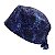 Gorro Cirúrgico, Flor, Folha, Azul com Roxo, Dr Webber - Imagem 3