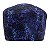 Gorro Cirúrgico, Flor, Folha, Azul com Roxo, Dr Webber - Imagem 2
