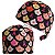 Gorro Cirúrgico, Outubro Rosa, Mamas Variedades, Preto - Imagem 1
