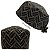 Gorro Cirúrgico, Bisturis Dourados, Preto - Imagem 1
