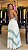 Vestido Plissado Longo com Listras - Imagem 2