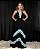 Vestido Plissado Longo com Listras - Imagem 7
