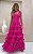 Vestido Pink longo babados - Imagem 2