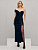 Vestido Super Midi Liso Com Zíper - Imagem 1
