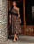 Vestido ombro onça babado - Imagem 1