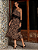 Vestido ombro onça babado - Imagem 3