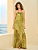 Vestido Longo Fluido Estampado - Imagem 1