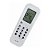 Controle compatível com ar Midea RG35A/BGEF Elite Luna Vita - Imagem 1