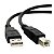 Cabo De Impressora 1,5 Metros Cor Preto USB A para USB B - Imagem 1