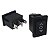 Chave Gangorra Pulsante On/Off/On 3 pernas 6A 250V Retrátil - Imagem 2