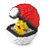 Blocos de Montar Pikachu + pokébola 397 peças - Pokémon - Imagem 1