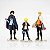 3 Action Figures Naruto Boruto Sasuke Next Generations - Imagem 1