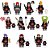 Kit Completo com 16 personagens Naruto Shippuden - Blocos de Montar - Imagem 1