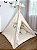 CABANA TENDA INFANTIL BELA CASINHA OFF WHITE COM TAPETE ACOLCHOADO - Imagem 5