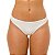 Calcinha de Biquíni Tanga Fio Duplo Branco Liso - Imagem 4