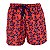 Shorts Bermuda Masculina de Praia Tartaruga Vermelho e Azul - Imagem 1