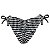 Calcinha de Biquíni Empina Bumbum Preto e Branco Jacquard - Imagem 7