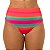 Calcinha de Biquíni Hot Pants Fio Duplo Arco-íris Colorido - Imagem 3