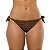 Calcinha de Biquíni Empina Bumbum Marrom Rendado - Imagem 3