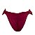 Calcinha Inteira de Biquíni Empina Bumbum Vermelho Bordô Liso - Imagem 2