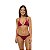 Calcinha Inteira de Biquíni Empina Bumbum Vermelho Bordô Liso - Imagem 5