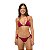 Calcinha de Biquíni Empina Bumbum Vermelho Bordô Liso - Imagem 5