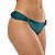 Calcinha Inteira de Biquíni Empina Bumbum Verde Escuro Liso - Imagem 4