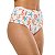 Calcinha de Biquíni Hot Pants Franzida Estrela do Mar Branco - Imagem 4