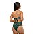 Calcinha de Biquíni Hot Pants Franzida Ondas Verde - Imagem 5