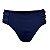 Calcinha de Biquíni Hot Pants Franzida Azul Marinho Liso - Imagem 2