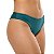 Calcinha de Biquíni Tanga Fio Duplo Verde Escuro Liso - Imagem 4