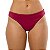 Calcinha de Biquíni Tanga Fio Duplo Vermelho Bordô Liso - Imagem 3