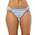 Calcinha Inteira de Biquíni Empina Bumbum Azul Claro Jacquard - Imagem 3