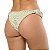 Calcinha Inteira de Biquíni Empina Bumbum Verde Pistache Jacquard - Imagem 2