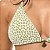 Top de Biquíni Cortininha Verde Pistache Jacquard - Imagem 3
