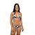 Calcinha Inteira de Biquíni Empina Bumbum Floral Preto e Branco - Imagem 6