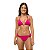Calcinha Inteira de Biquíni Empina Bumbum Pitaia Rosa Jacquard - Imagem 5