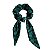 Amarrador Scrunchie Ondas Verde - Imagem 1