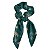 Amarrador Scrunchie Solar Tropical Verde - Imagem 1