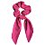 Amarrador Scrunchie Rosa Pink Liso - Imagem 1