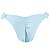 Calcinha Inteira de Biquíni Empina Bumbum Azul Candy Liso - Imagem 2
