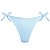 Calcinha de Biquíni Empina Bumbum Azul Candy Liso - Imagem 1