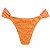 Calcinha Inteira de Biquíni Empina Bumbum Laranja Citrus Rendado - Imagem 1