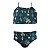 Conjunto de Biquíni Infantil Kids Solar Tropical Verde - Imagem 1