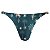 Calcinha de Biquíni Fio Duplo com Regulagem Solar Tropical Verde - Imagem 2