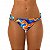 Calcinha Inteira de Biquíni Empina Bumbum Oceano Azul e Laranja - Imagem 3