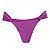 Calcinha Inteira de Biquíni Empina Bumbum Roxo Liso - Imagem 1